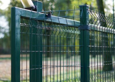 Klizna kapija po mjeri za dvorište, metalna 3D panelna kapija Milami Banja Luka