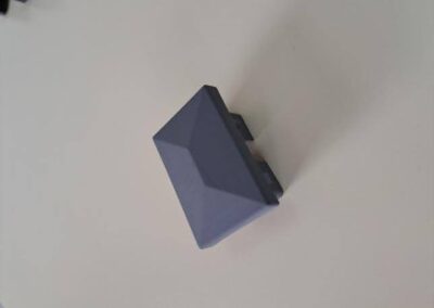 PVC čep 60×40 za stub za cijevi 60×40 mm