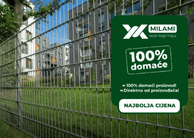 MILAMI DOO BANJA LUKA PANLNE OGRADE, ŽICE, FARMERSKA ŽICA